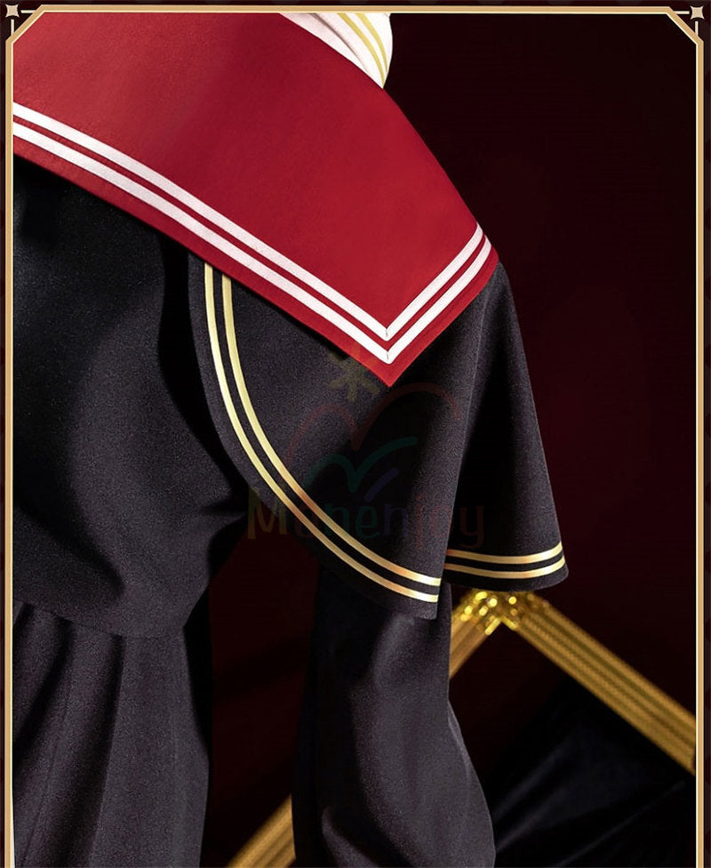 Monenjoy　魔法少女ノ魔女裁判　二階堂 ヒロ　コスプレ衣装　にかいどう ヒロ　髪飾付　まのさば　コスチューム　ワンピース　仮装