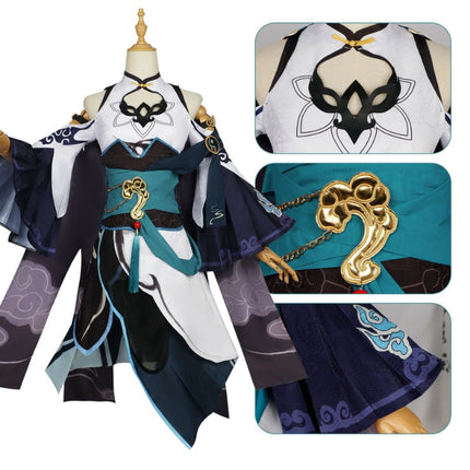 Monenjoy 崩壊3rd フカ　雲墨丹心　コスプレ衣装　崩壊学園　符华　イベント　GS1328 - Monenjoy