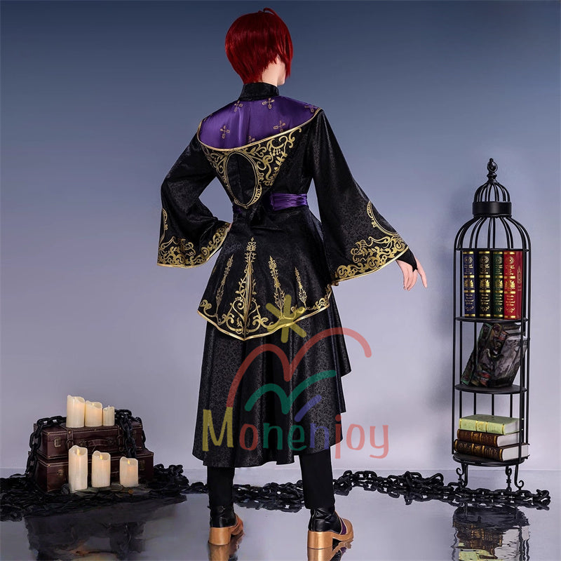 Monenjoy　ディズニー ツイステッドワンダーランド（ツイステ） レオナ エース イデア 全員 制服　ユニフォーム　ペンの道具付　式典服 コスプレ衣装