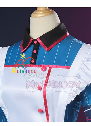 Monenjoy プロセカ 朝比奈まふゆ コスプレ衣装　feat.こぎみゅん　恒常服　ドレス　イベントGs1325 - Monenjoy