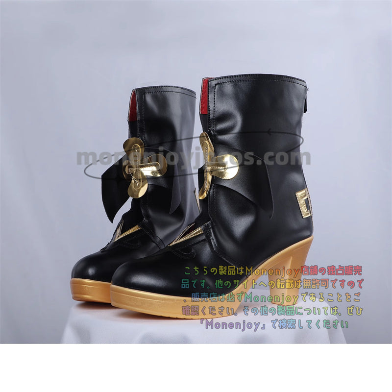 Monenjoy 崩壊スターレイル 三月なのか（巡狩）　靴　コスプレ道具　ブーツ　アクセサリー オーダーメイド - Monenjoy