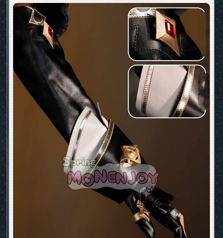 Monenjoy 崩壊スターレイル アナイクス 神悟の樹庭　コスプレ衣装　 豪華3ｄ樹脂アクセサリー　 Anaxa HonkaiStar Rail GS1425 - Monenjoy