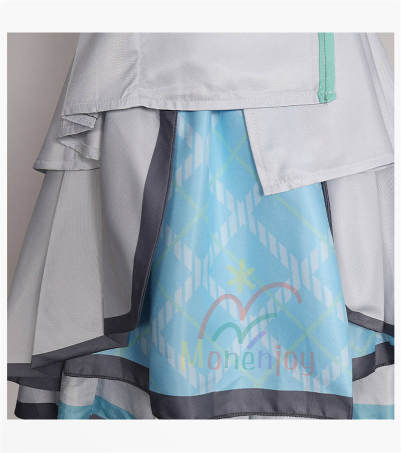 Monenjoy　プロジェクトセカイ 日野森雫  桐谷遥　コスプレ衣装　益坂女子学園  MORE MORE JUMP　舞台服　ASRUN　ライブ服　コスチューム