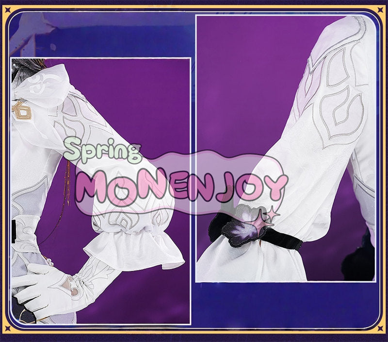 予約販売　Monenjoy 崩壊スターレイル　コンスタンス　永火官邸　ダリア　合金製パーツ　コスプレ衣装　帽子付　天外衛星通信 　コスチューム