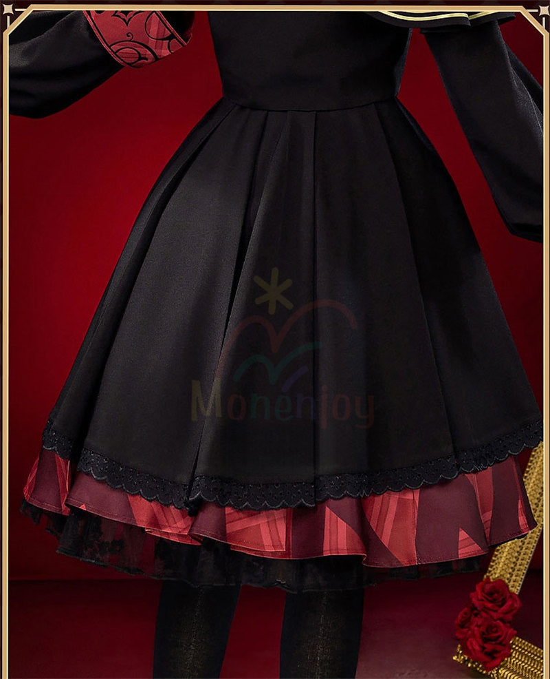 Monenjoy　魔法少女ノ魔女裁判　二階堂 ヒロ　コスプレ衣装　にかいどう ヒロ　髪飾付　まのさば　コスチューム　ワンピース　仮装