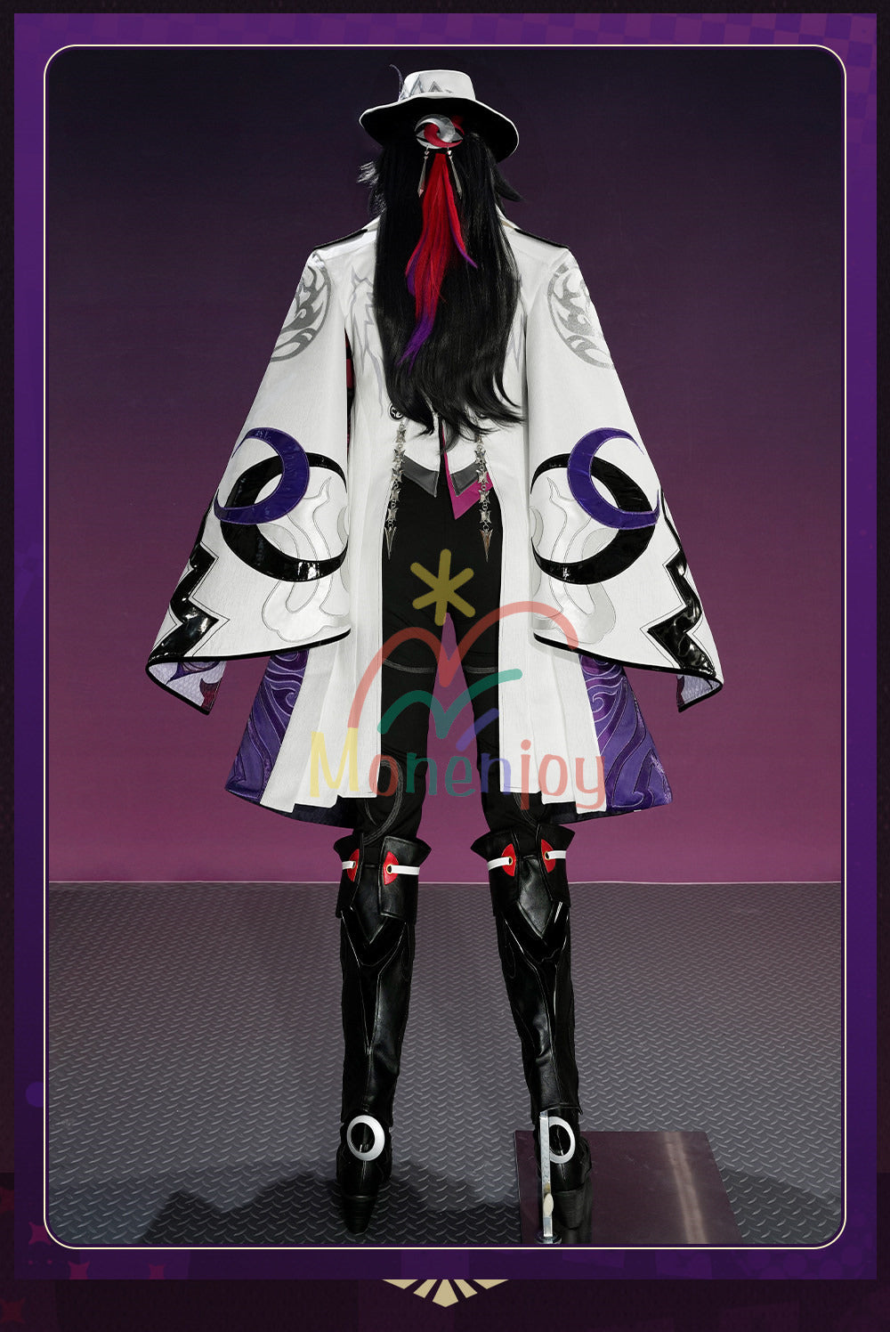 Monenjoy　崩壊スターレイル　不死途 コスプレ衣装　帽子付しなず コスチューム　二相楽園　イベント MONENJOY