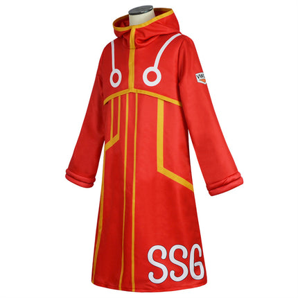 Monenjoy ONEPIECE モンキー・D・ルフィ　エッグヘッド　海賊団 衣装 ユニフォーム　礼服　コスチューム　少年漫画　COS　ハロウィン　舞台衣装　学園祭　クリスマス　イベント - Monenjoy