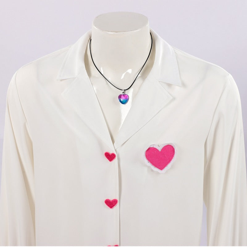 Monenjoy 　KPOPガールズ！デーモン・ハンターズ  サジャ・ボーイズ 　Romance シャツ　コスプレ衣装　ハントリックス　舞台服　Kpop Demon Hunters Romance