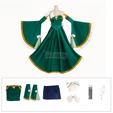 Monenjoy　コードギアス反逆のルルーシュ　礼服　C.C　シーツー　ワンピース　コスプレ衣装GS1369