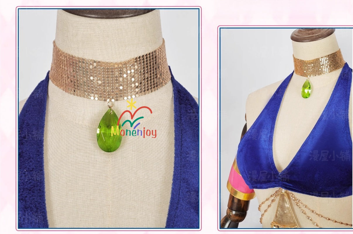 Monenjoy しゅごキャラ！ 月詠歌唄 舞娘 コスプレ衣装 ほしな歌唄　イベント　GS1306 - Monenjoy