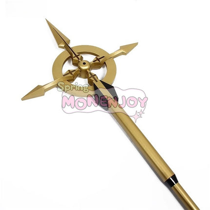 Monenjoy 魔法少女リリカルなのは　魔導師 八神 はやて　長柄武器　モデル　夜天の書 シュベルトクロイツ コスプレ道具　リリカルロボット大戦GS1416 - Monenjoy