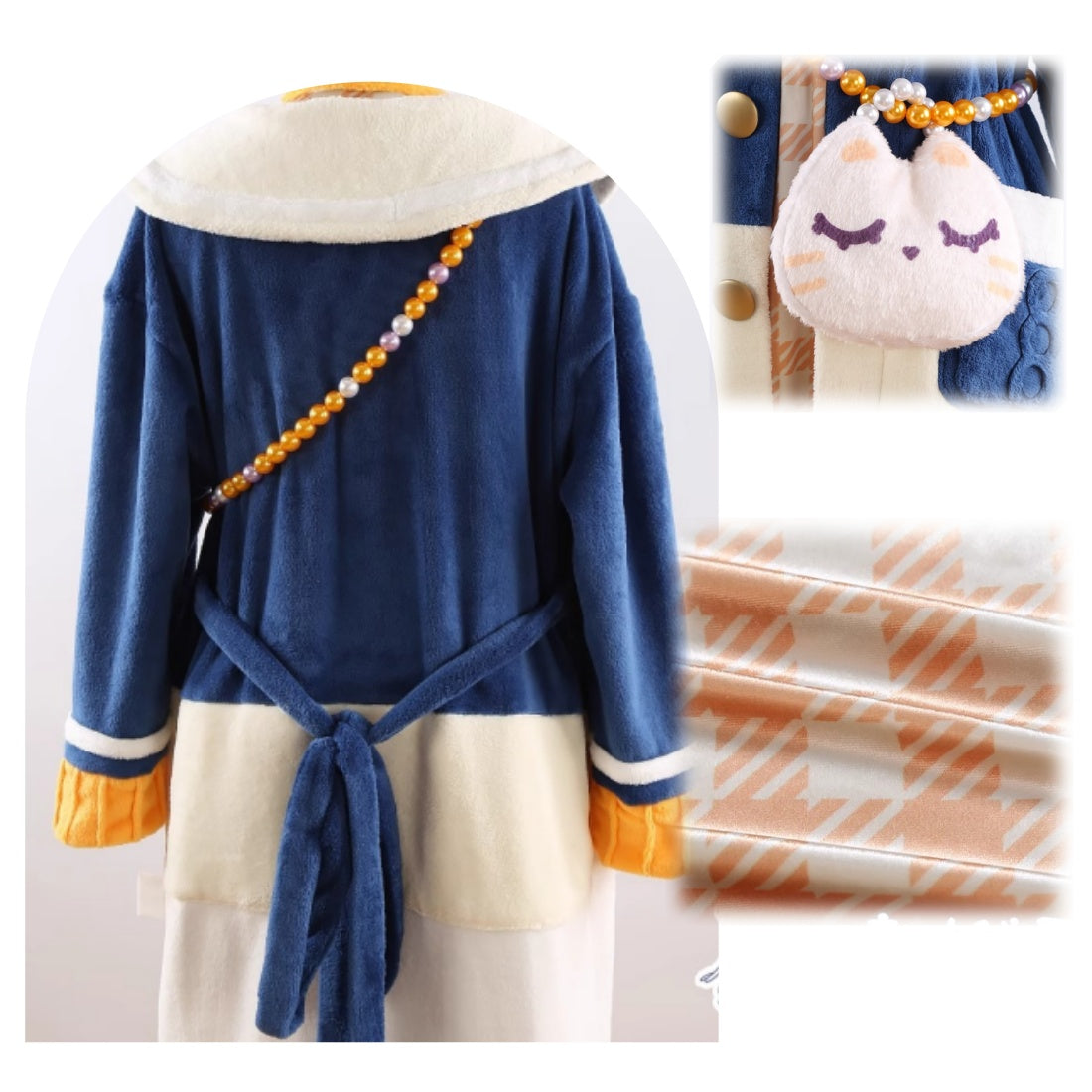 受注製品」Monenjoy　あんスタ　クロススカウト・アットホーム／のびのびcat　仁兎 なずな 鳴上 嵐 パジャマ　ファッション　生活着用　変装　コスプレ衣装　礼服　舞台服 - Monenjoy