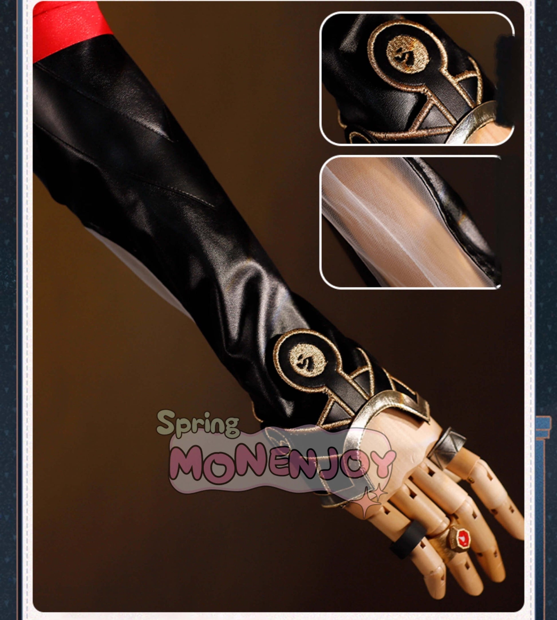 Monenjoy 崩壊スターレイル アナイクス 神悟の樹庭　コスプレ衣装　 豪華3ｄ樹脂アクセサリー　 Anaxa HonkaiStar Rail GS1425 - Monenjoy