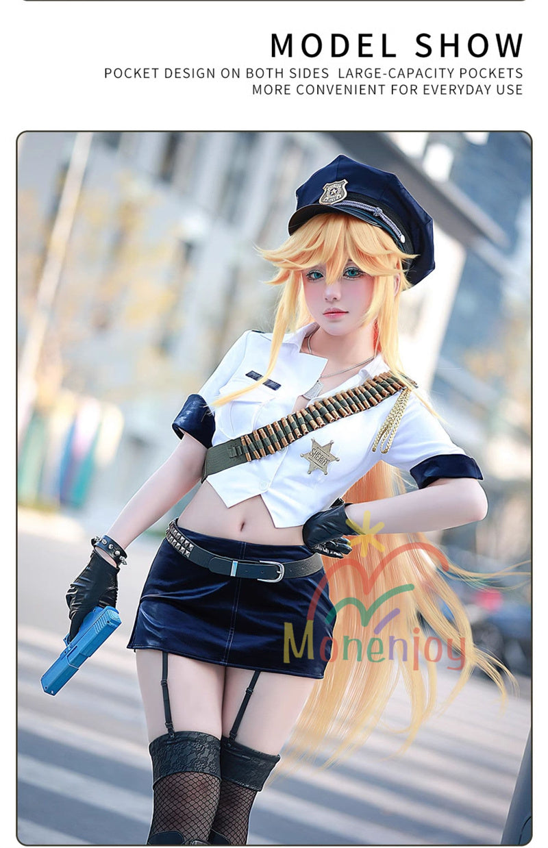 Monenjoy パンティ&ストッキングwithガーターベルト  パンスト姉妹　ユニフォーム コスプレ衣装　 newpsg  NewPSG／#Newパンスト  New PANTY ＆ STOCKING with GARTERBELT