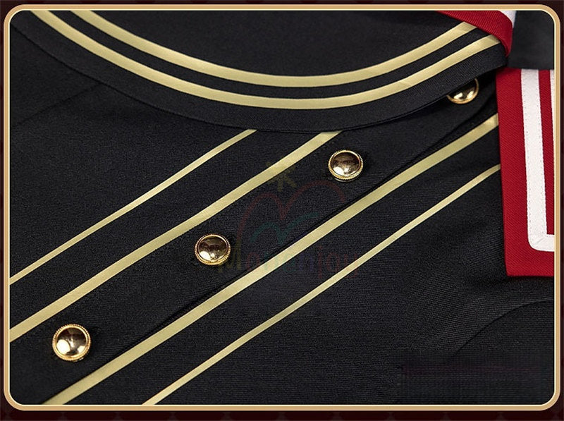 Monenjoy　魔法少女ノ魔女裁判　二階堂 ヒロ　コスプレ衣装　にかいどう ヒロ　髪飾付　まのさば　コスチューム　ワンピース　仮装