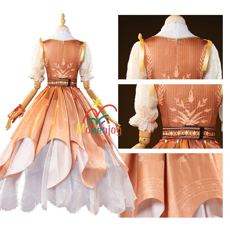 Monenjoy インフィニティニキ 望郷の風 コスプレ衣装 豊穣の賛歌 豊穣への賛辞 　髪飾り付　洋服セット　GS1308 - Monenjoy