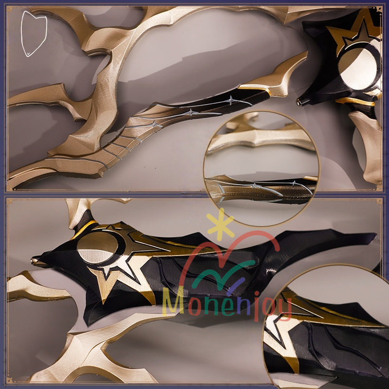 Monenjoy 崩壊スターレイル　フレイムスティーラー　コスプレ道具　剣　150cm　幅57cm　発光　暗黒の潮　火種を盗む者　武器モデル　発光　コスプレ道具GSDJ005