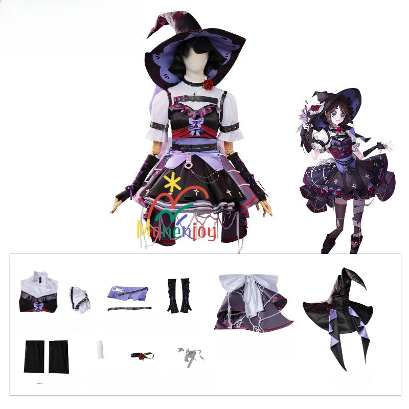 Monenjoy　IdentityV ×仲夏物語ロリータ服　庭師　コスプレ衣装　第五人格　JK服　ゴスロリ系　地雷系　ハロウィン　ワンピース　イベントGS1334 - Monenjoy