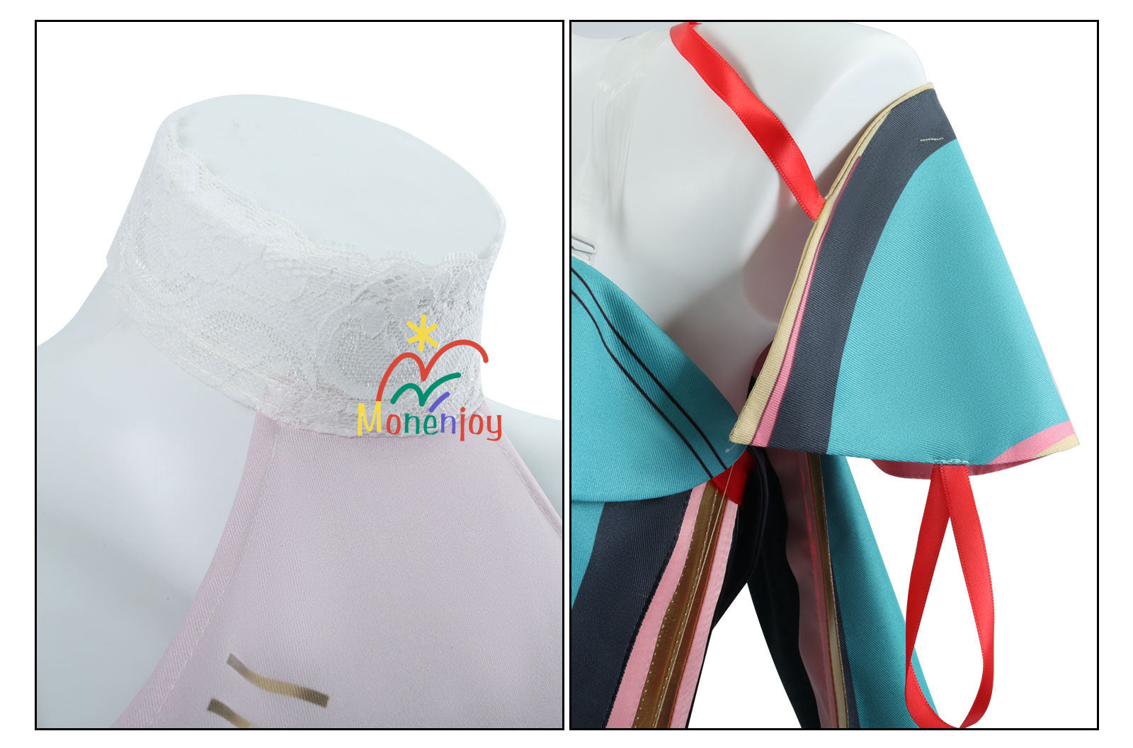 Monenjoy 鳴潮 折枝　コスプレ衣装　オリエ　コスチューム　3d樹脂アクセサリー＋ウィッグ追加 - Monenjoy