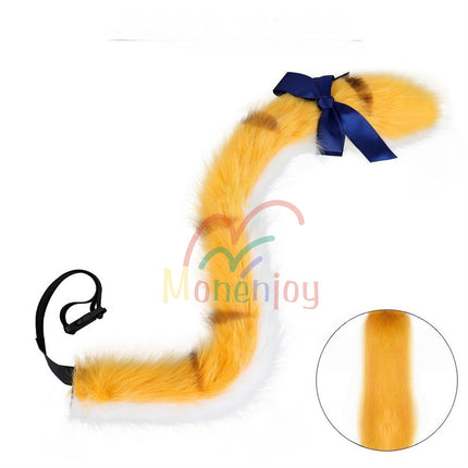 ต่างหู Monenjoy Zenre/Zenless Zone Zero Fufu และชุดคอสเพลย์ Tiger Tail โดย Fukufuku Tachibana สไตล์โลลิต้า งาน Zen Zero/ZZZ GS1435 