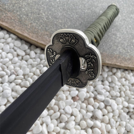 Monenjoy SEKIRO: SHADOWS DIE TWICE Immortal Slash/Baiju Japanese Style Sengoku Period Ashina Isshin Decoration 103cm General Purpose Sword Finished Imitation Sword Replica Japanese Style Cosplay Prop Wood Blade Resin Blade Craft Sword Halloween