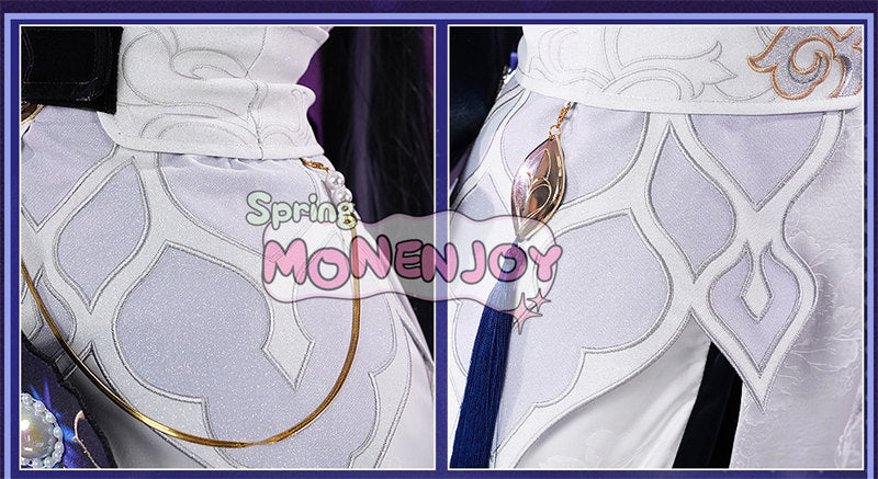 予約販売　Monenjoy 崩壊スターレイル　コンスタンス　永火官邸　ダリア　合金製パーツ　コスプレ衣装　帽子付　天外衛星通信 　コスチューム