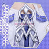 Monenjoy 原神 コロンビーナ 少女　コスチューム コスプレ衣装　　髪飾り＋アイマスク付　3ｄ樹脂製パーツ 執行官 月の少女 Damselette Columbina コスプレ衣装