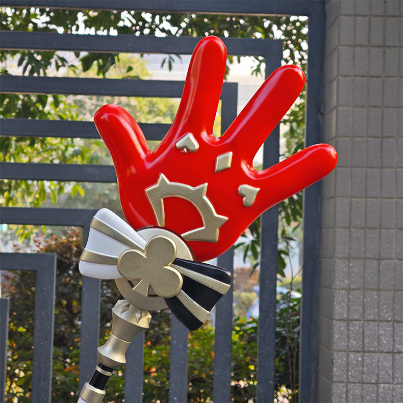 Monenjoy  崩壊スターレイル  火花 じゃんけん手杖 PU版 　コスプレ道具　100cm　軽量　丈夫　耐久　武器モデル MONENJOY