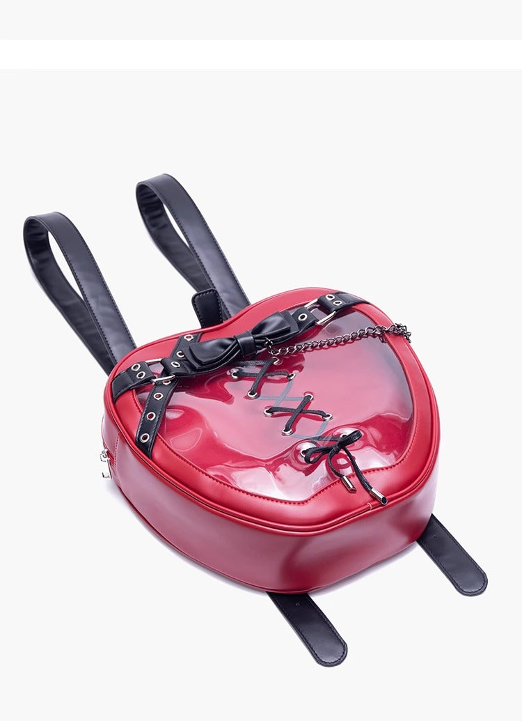 Monenjoy　痛バッグ　アニメ　地雷系　パンク　渋谷　原宿ファション　コスプレ　2次元　萌えグッズ　バックパック/リュック 可愛い　デザイン　装備品　アクセサリー - Monenjoy