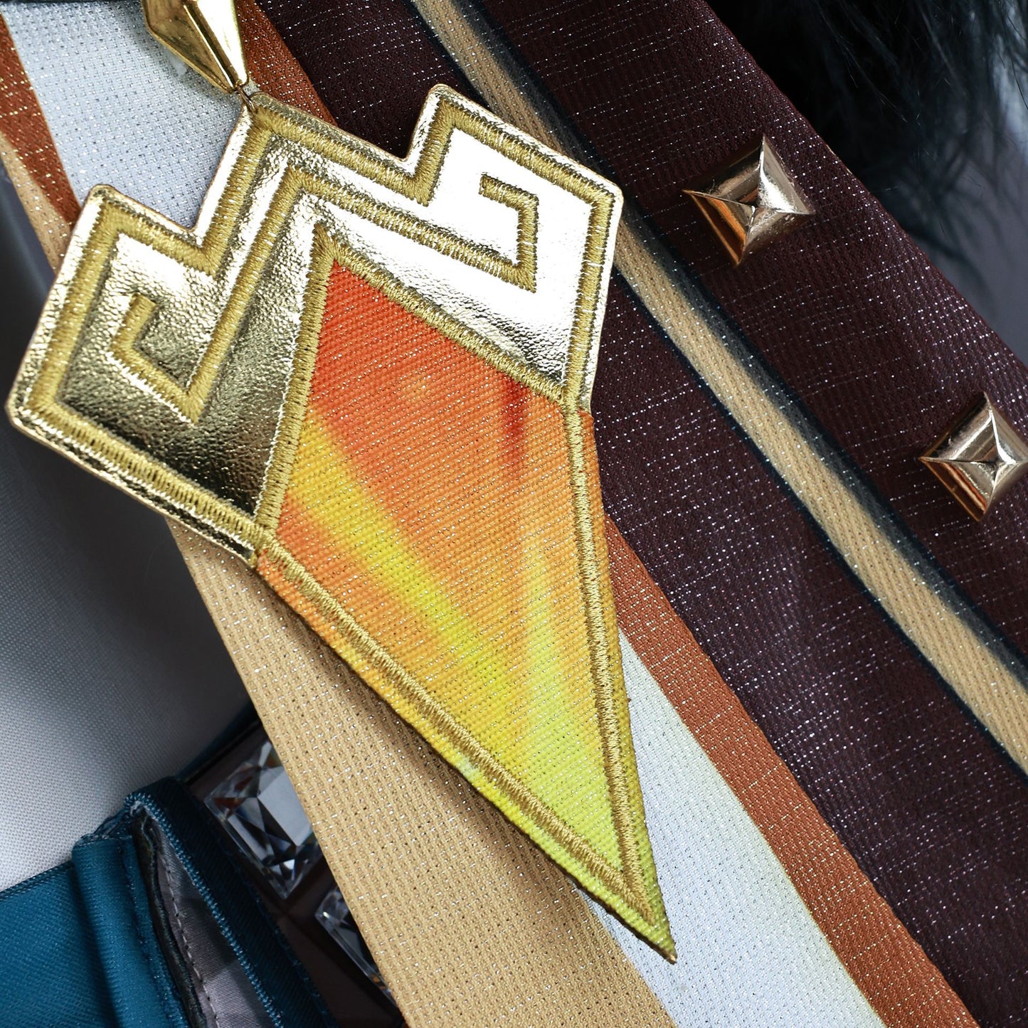 Monenjoy　原神　シロネン　コスプレ衣装　神の目付　尻尾付　ウィッグ追加　イベント　舞台服 - Monenjoy