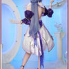 Monenjoy 崩壊スターレイル ロビン 洋服　礼服　コスプレ衣装　ワンピース　豪華3ｄアクセサリー　道具＋ウィッグ追加購入可能 - Monenjoy