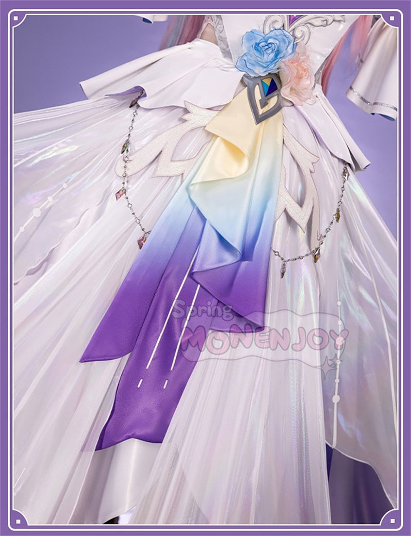 Monenjoy　崩壊スターレイル　キュレネ コスプレ衣装　Cyrene　ワンピース　洋服　エリュシオンの娘　