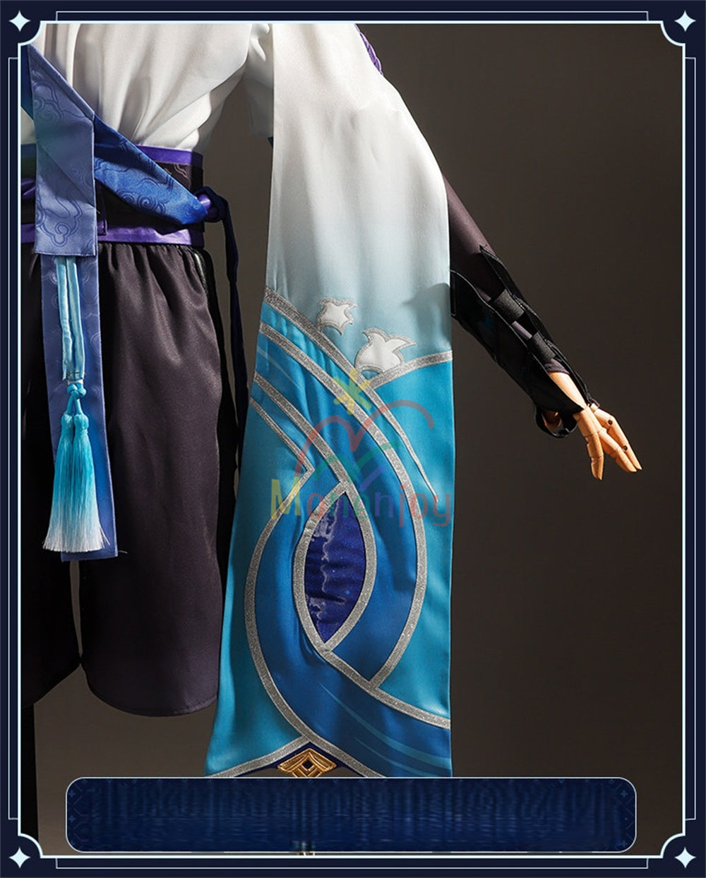 Monenjoy　原神 放浪者 / Wanderer コスプレ衣装　3d樹脂製パーツ　初期衣装—寂忿空相 　コスチューム MONENJOY