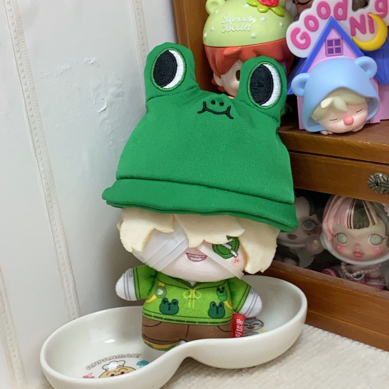 Monenjoy 第五人格  火災調査員 ぬいぐるみ 10cm着脱式の帽子付き  初期衣装 LEONARD  アイデンティティ5 綿人形 推し活 フロリアン・ブランド IdentityV 萌えグッズ 同人グッズ プレゼント