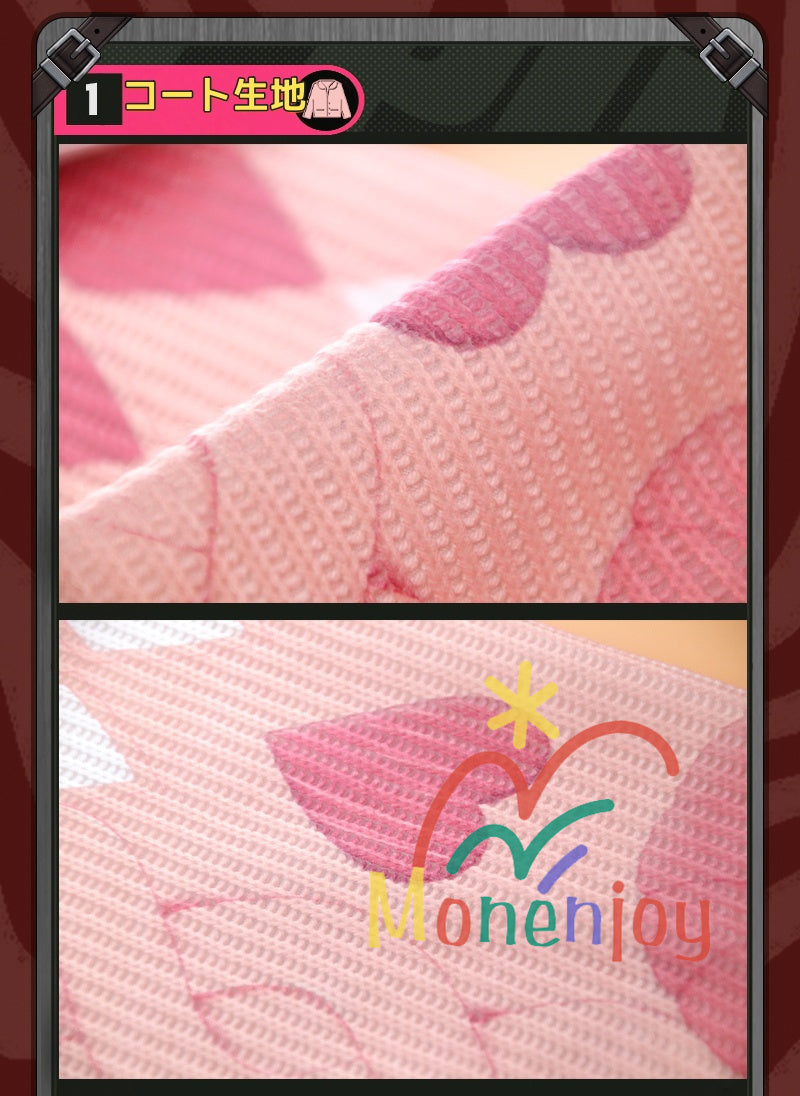 Monenjoy Zenless Zone Zero Ukinami Yuzuha ชุดคอสเพลย์ ชุดกะลาสี Kaidanya พร้อมกระเป๋าและเครื่องประดับผม กระโปรงสั้น หาง Tanuki และชุด Kamachi (อุปกรณ์เสริม) สำหรับกิจกรรมและของเล่น มีตุ๊กตา Tanuki (อุปกรณ์เสริม) จำหน่าย