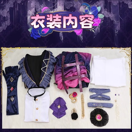 「受注製品」Monenjoy　あんスタ 巴日和 ゆうた 真緒 ロススカウト・傾慕の華／恍惚　コスプレ衣装　礼服　舞台服 - Monenjoy