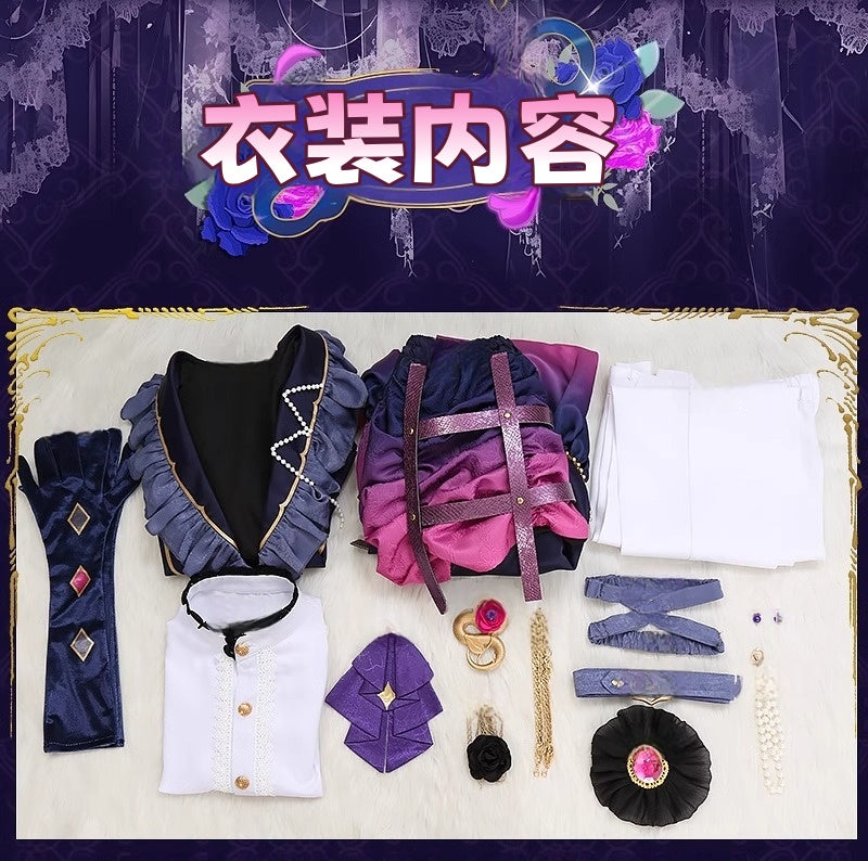 「受注製品」Monenjoy　あんスタ 巴日和 ゆうた 真緒 ロススカウト・傾慕の華／恍惚　コスプレ衣装　礼服　舞台服 - Monenjoy