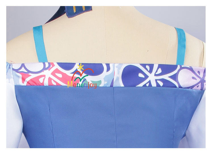 Monenjoy　TVアニメ変人のサラダボウル　サラ・ダ・オディン　コスプレ衣装　ワンピース　ドレス　SG1353 - Monenjoy