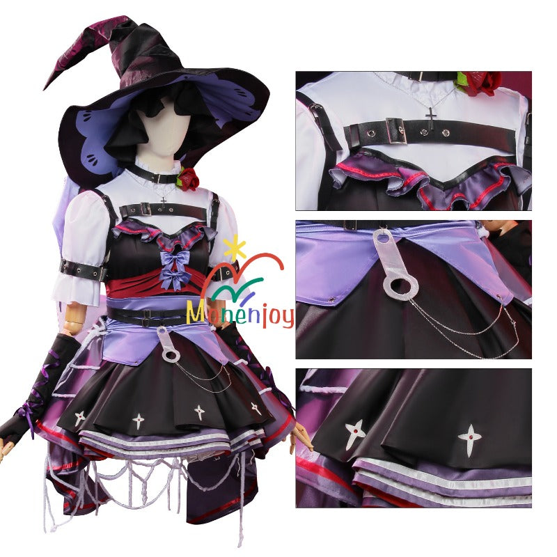 Monenjoy　IdentityV ×仲夏物語ロリータ服　庭師　コスプレ衣装　第五人格　JK服　ゴスロリ系　地雷系　ハロウィン　ワンピース　イベントGS1334 - Monenjoy