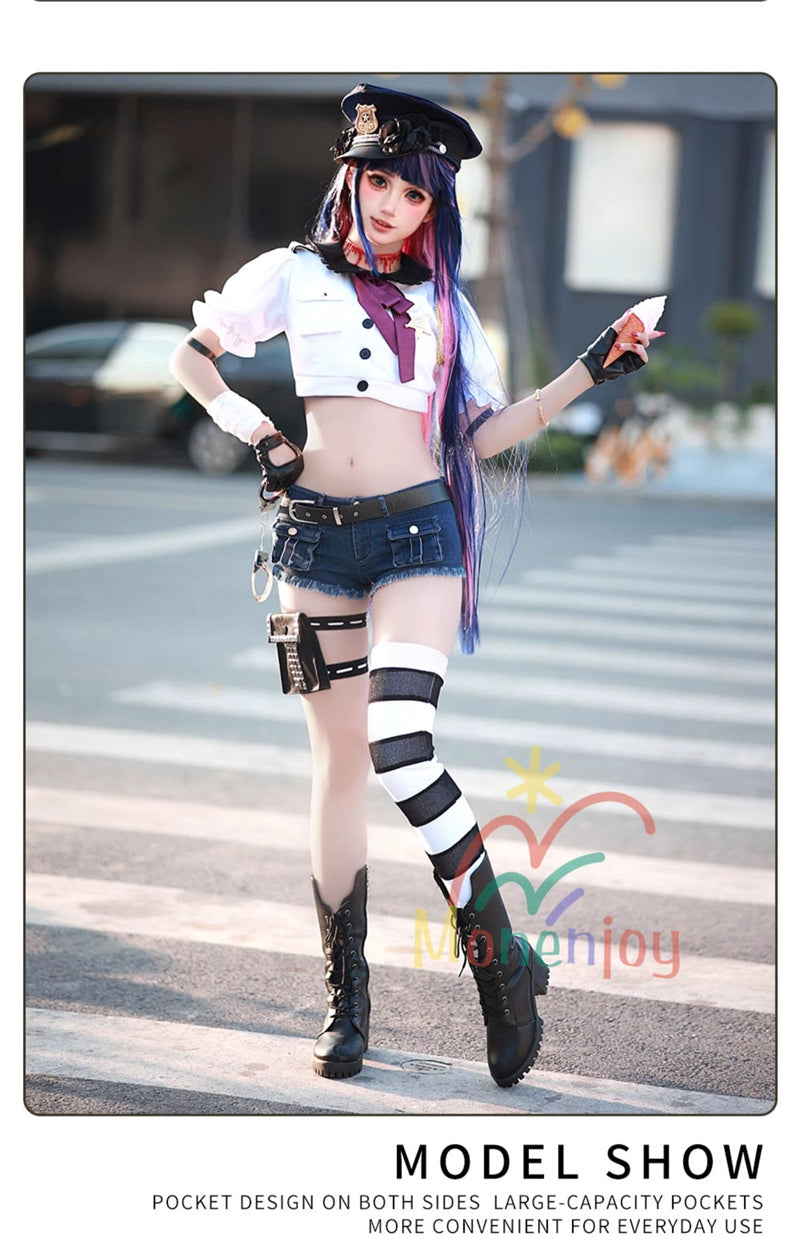 Monenjoy パンティ&ストッキングwithガーターベルト  パンスト姉妹　ユニフォーム コスプレ衣装　 newpsg  NewPSG／#Newパンスト  New PANTY ＆ STOCKING with GARTERBELT