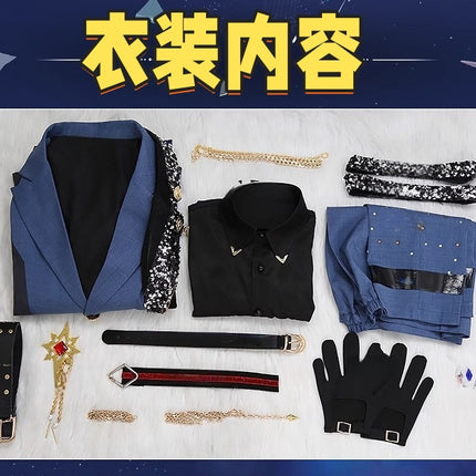 「受注製品」Monenjoy　プロジェクトセカイ×あんさんぶるスターズ 鏡音レンとKAITO 東雲彰人天馬司青柳冬弥神代類漣ジュン守沢千秋瀬名泉逆先夏目 コスプレ衣装　礼服　舞台服 - Monenjoy
