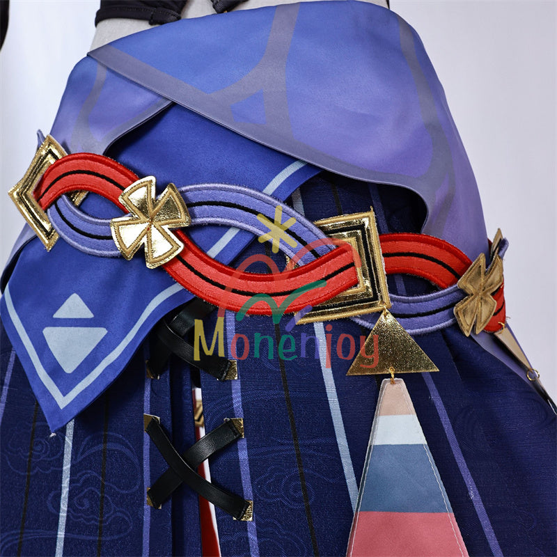 納品　Monenjoy　原神　シトラリ コスプレ衣装　3D樹脂パーツ腰飾 ミクトランの星を観る者 コスチューム　 仮装