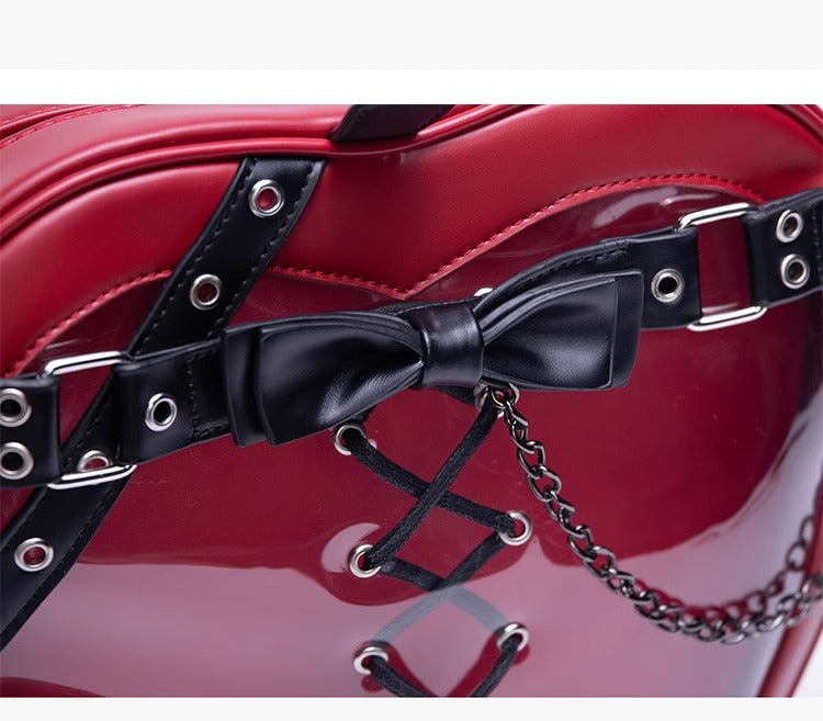 Monenjoy　痛バッグ　アニメ　地雷系　パンク　渋谷　原宿ファション　コスプレ　2次元　萌えグッズ　バックパック/リュック 可愛い　デザイン　装備品　アクセサリー - Monenjoy