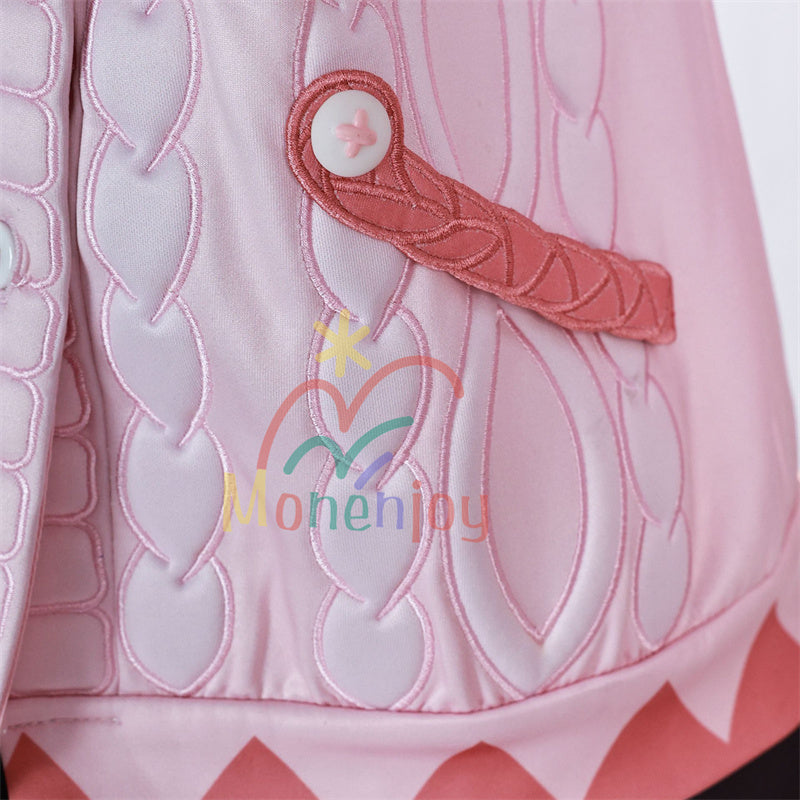 Monenjoy Zenless Zone Zero Ukinami Yuzuha Cosplay Costume Kaidanya Hair Accessory Bag JK Clothes Mini Skirt Cute Landmine Style