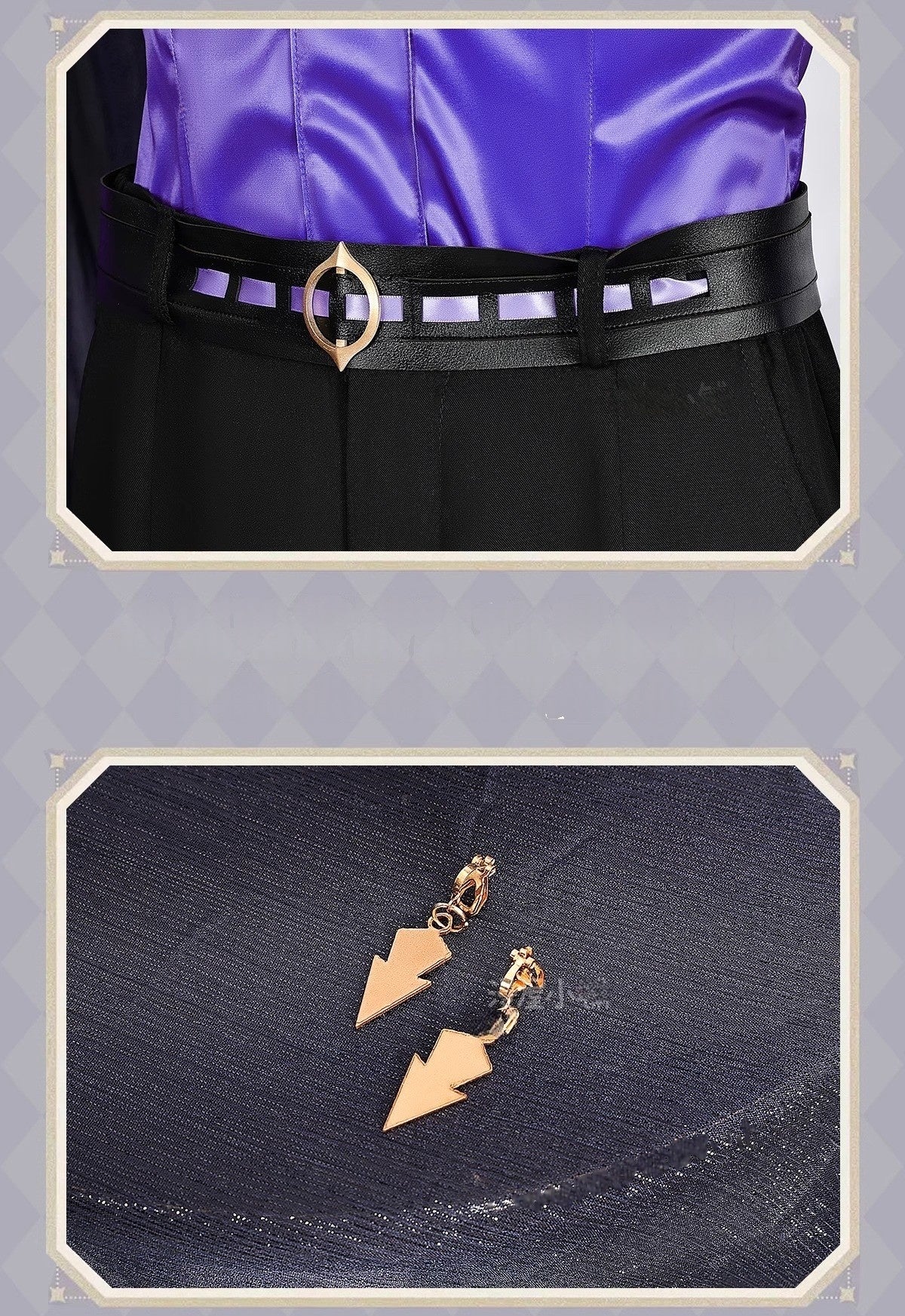 Monenjoy 原神 璀夜華宴シリーズ　セノ 礼服　スーツ　コスプレ衣装　イヤリング付き　栄華のバトルアリーナ　イベント - Monenjoy