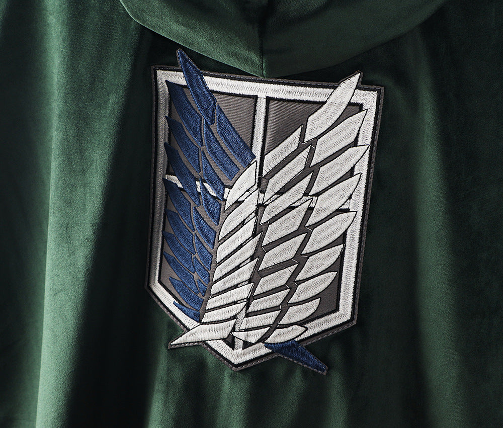 Monenjoy　劇場版「進撃の巨人」完結編 THE LAST ATTACK　コスプレ衣装　 戦闘服　マント追加可能　イベント　仮装　ハロウィン - Monenjoy