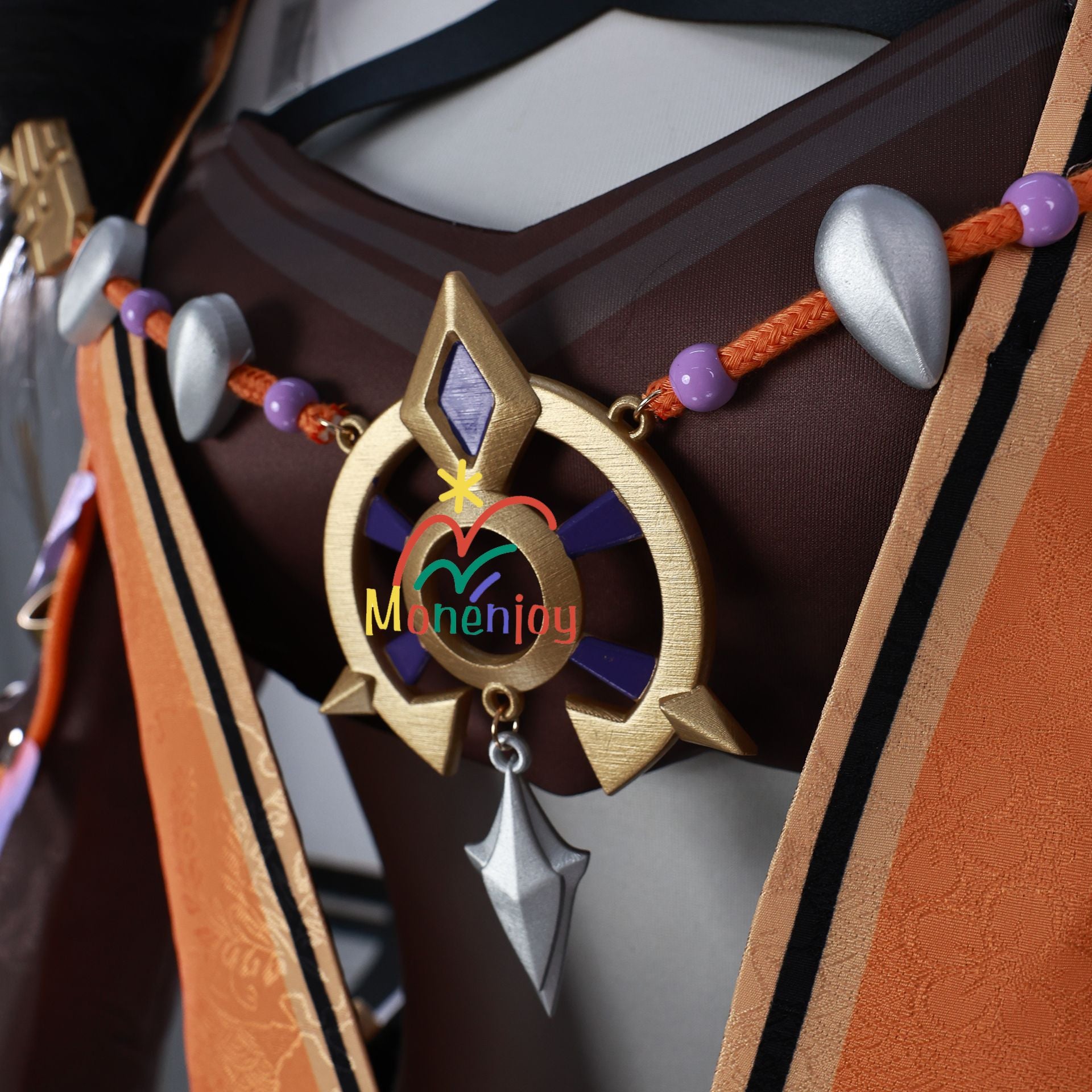 Monenjoy　原神　イアンサ　コスプレ衣装 マスク付　3d樹脂製アクセサリー　 Iansan - Monenjoy