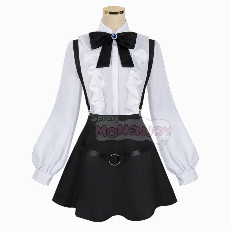 Monenjoy ギルます アリナ・クローバー 　コスプレ衣装　メイド服　 ギルドの受付嬢ですが コスプレ 　ワンピース　GS1366 - Monenjoy