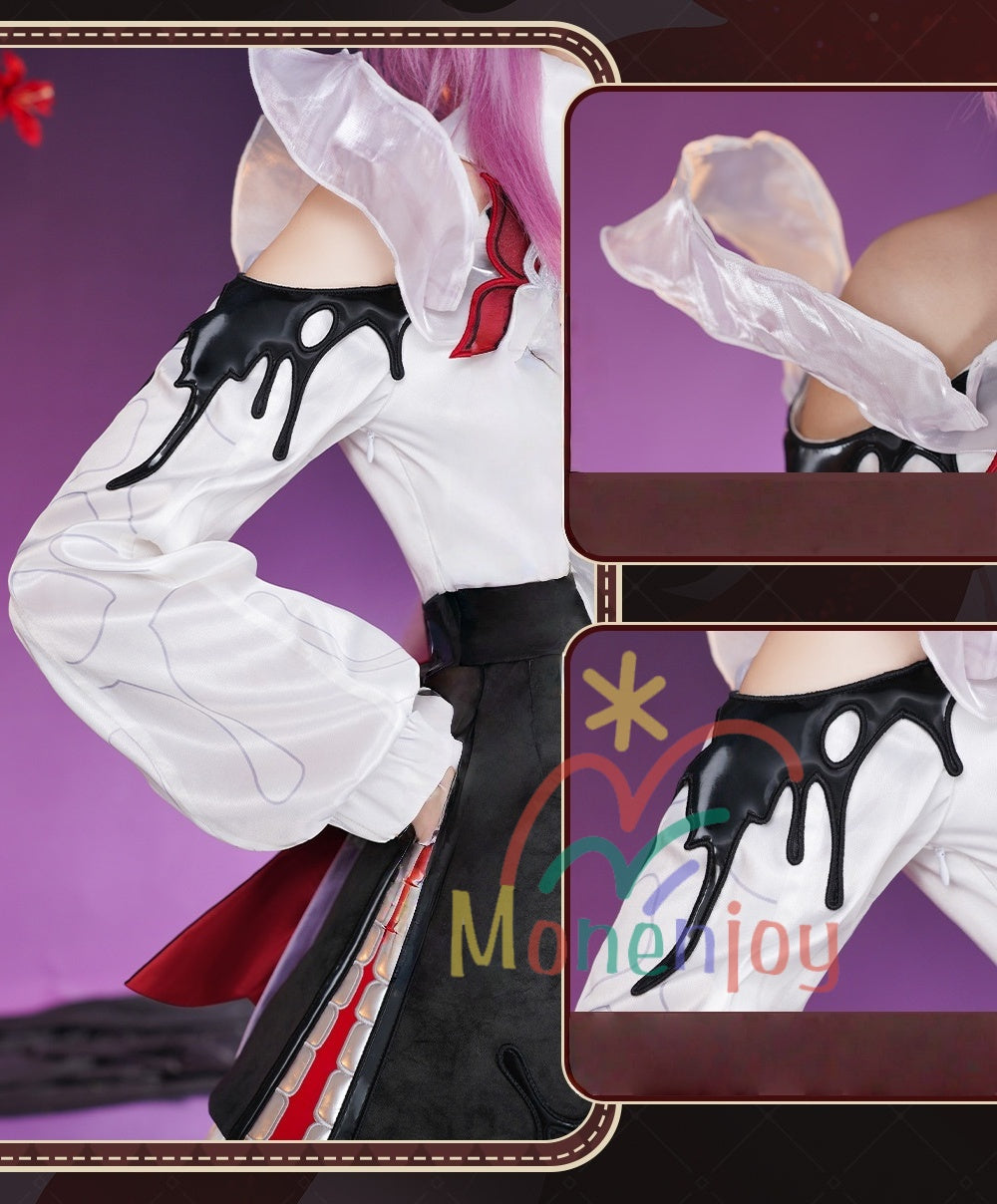 Monenjoy　崩壊スターレイル　長夜月　コスプレ衣装　記憶なのか　金属製パーツ　三月なのか　靴カバー付き　黄金裔　オロニクス　コスチュームGS1942