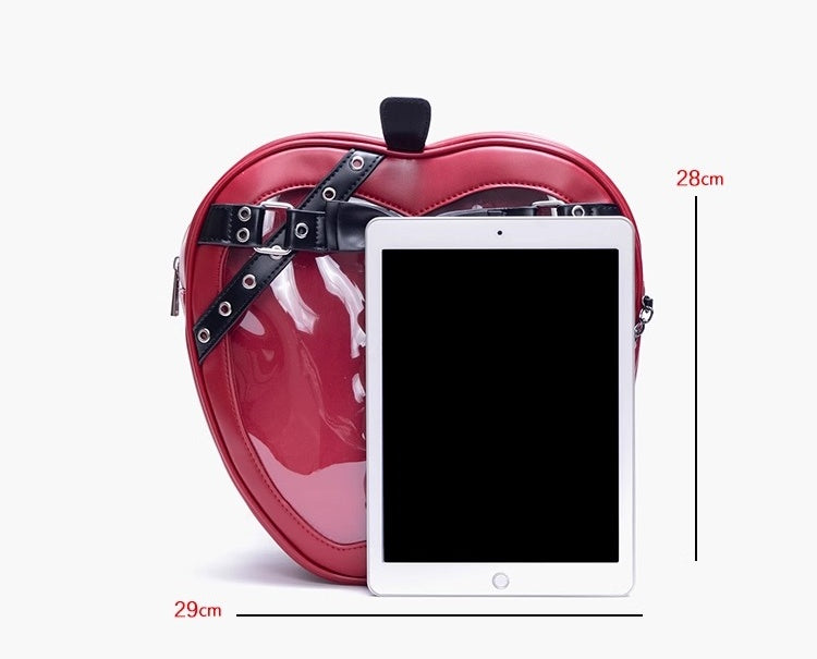 Monenjoy　痛バッグ　アニメ　地雷系　パンク　渋谷　原宿ファション　コスプレ　2次元　萌えグッズ　バックパック/リュック 可愛い　デザイン　装備品　アクセサリー - Monenjoy